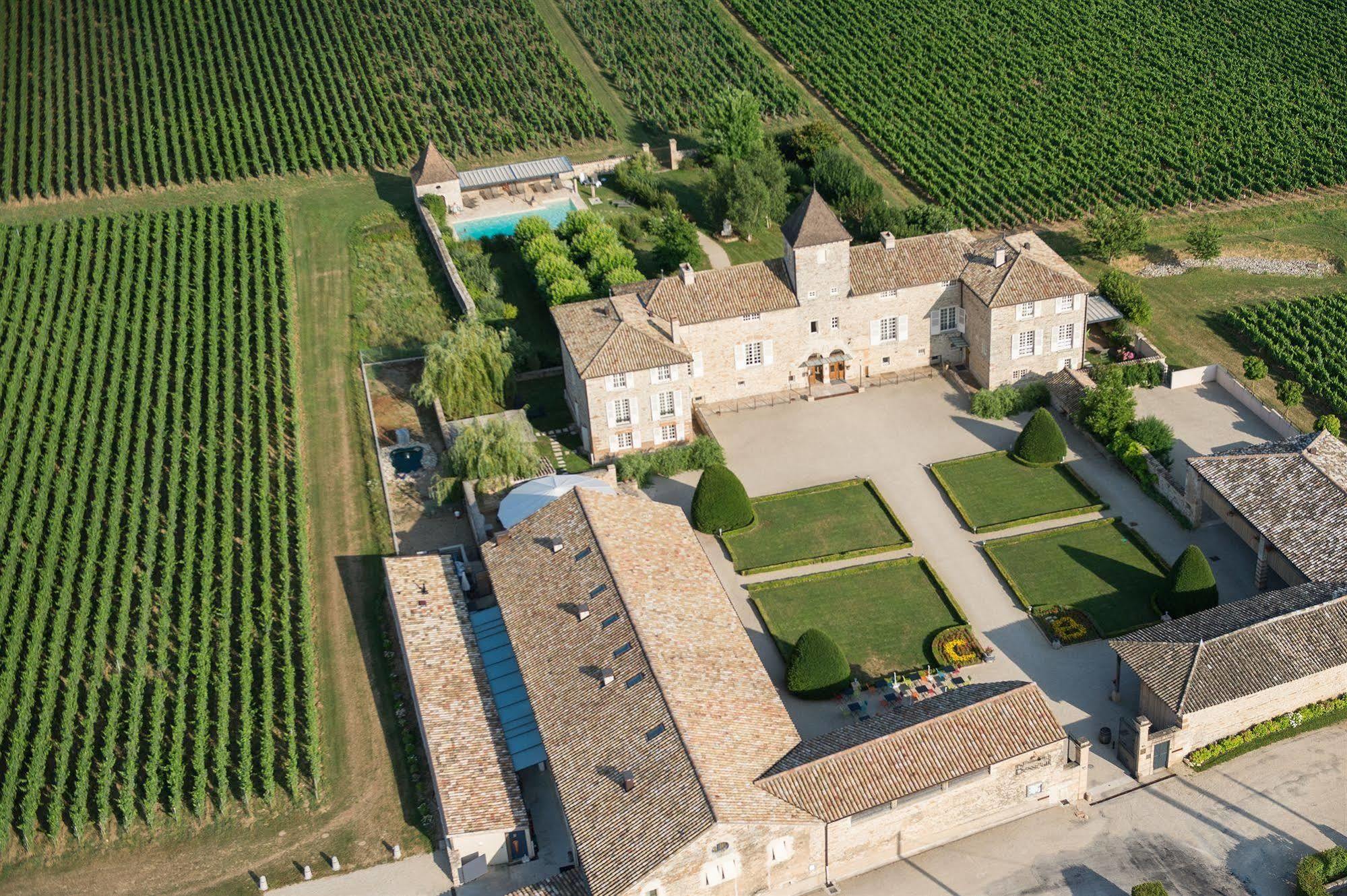 Hotel-Restaurant Le Chateau De Besseuil, Macon Nord - Teritoria Clessé Eksteriør bilde